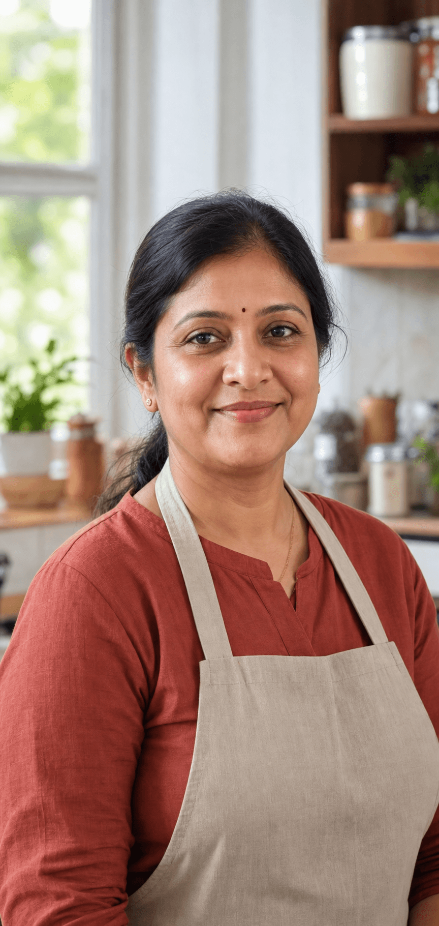 Fictional sample portrait for Chef / Cook